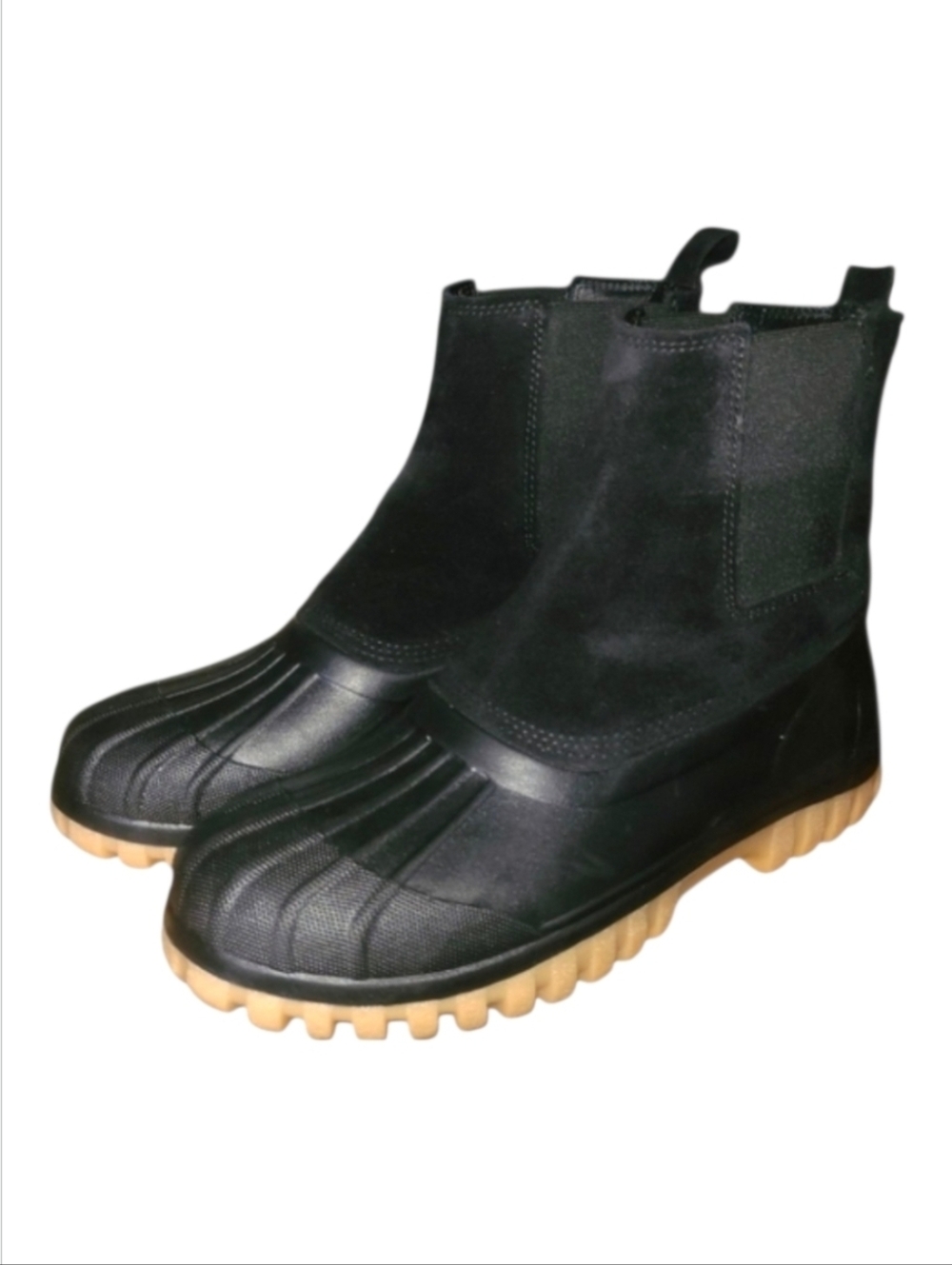 DIEMME | Balbi Duck Boots Black Suede EU43 / US 10 Vibram Lug Sole NWOT